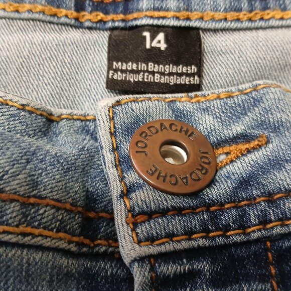 H&M Black Bodysuit, Med., with Jordache Faded Jeans Size 14, Bundle for - Picture 11 of 11